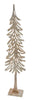 Sapin doré métal