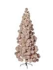Sapin en boule de peluche Beige
