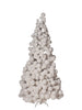 Sapin en boule de peluche Blanc