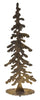 Sapin en métal doré