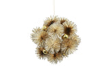 Sphére pom pom pola doré