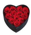 Coffret cœur 12 roses A053