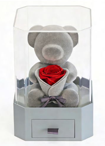 Ours rose coffret A71