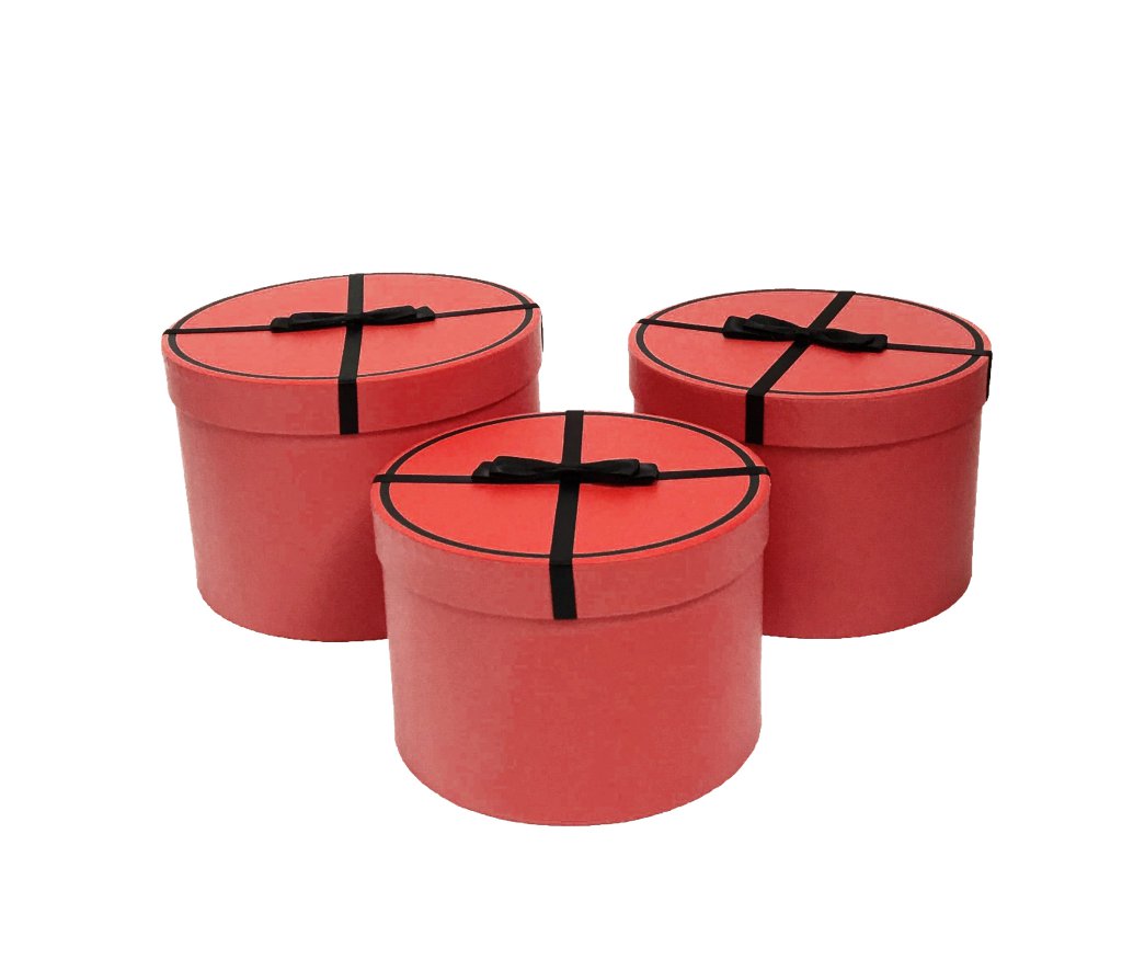 Boîte ronde Lot de 3 SC0228R