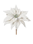 Tige de poinsettia Blanc
