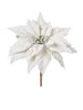 Tige de poinsettia Blanc