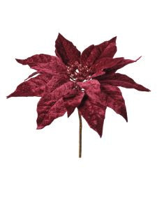 Tige de poinsettia Velours
