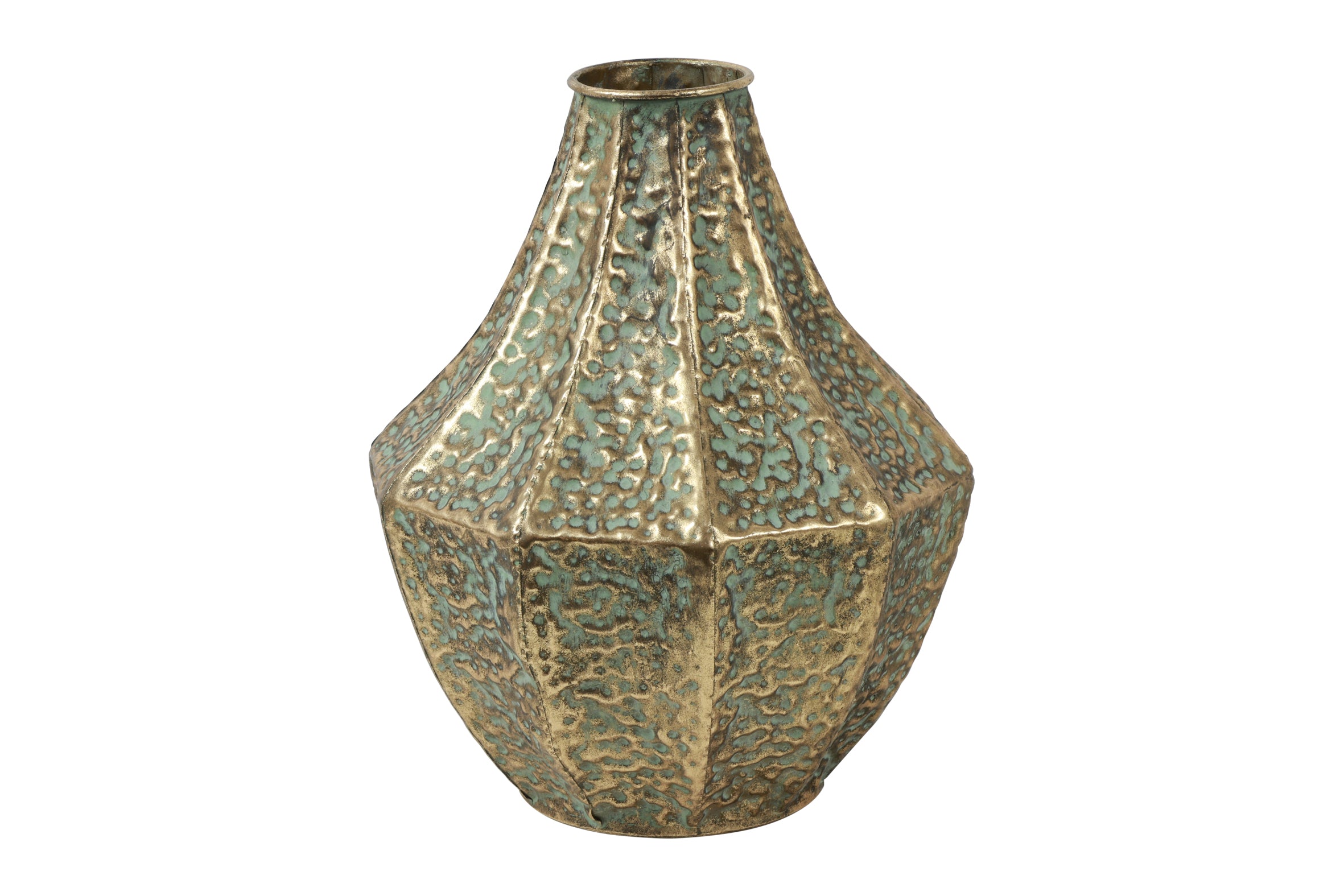 vase doré aziz