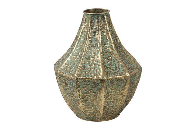 vase doré aziz