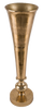 Vase doré long