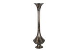 Vase long bronze fin