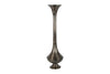 Vase long bronze fin