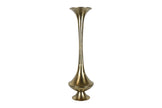 Vase long doré fin
