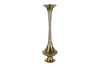 Vase long doré fin